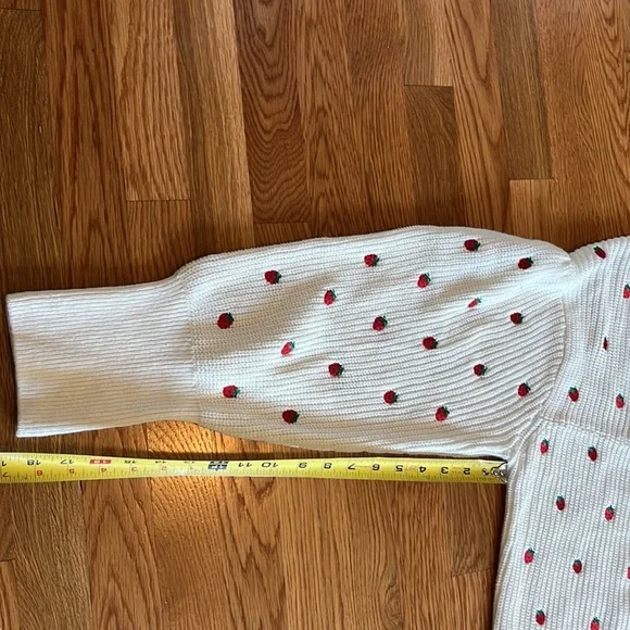 Anthropologie Maeve Embroidered Sweater Top NWT Size 3X - Picture 8 of 14